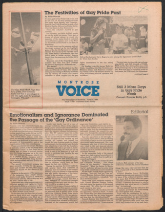 Montrose Voice, No. 191, June 22, 1984