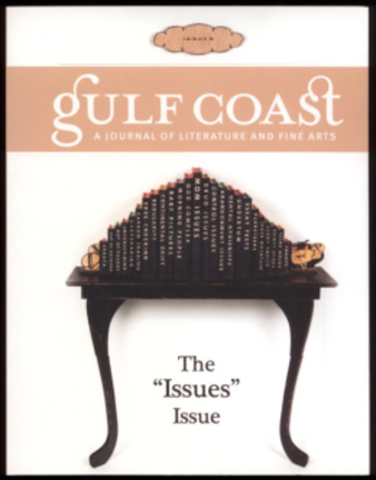 Gulf Coast, Vol. 25, No. 2, Summer-Fall 2013