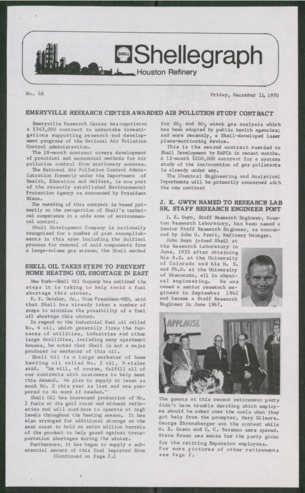 Shellegraph, No. 48, December 11, 1970