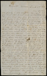Letter from Martin L. Calk to W. E. Calk, regarding sick men in his company