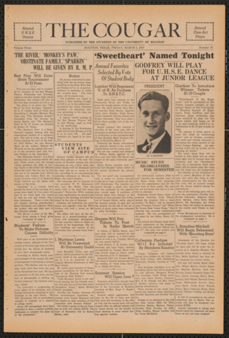The Cougar, Vol. 3, No. 21, March 5, 1937