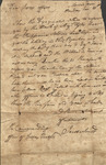 Letter from Jacob Arnold to Jersey Officers, 1781 January 1