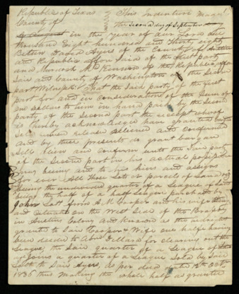 Mortgage to Murdock McKinnon