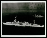USS Houston (CA-30), taken from the air