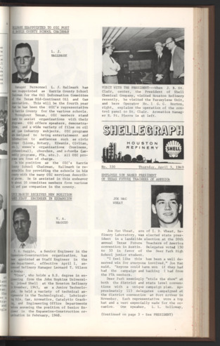Shellegraph, No. 330, April 3, 1969
