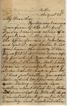 Letter from Mary Jones to Cromwell Anson Jones, August 23