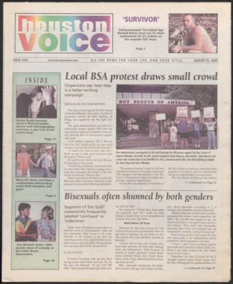 Houston Voice, No. 1035, August 25, 2000