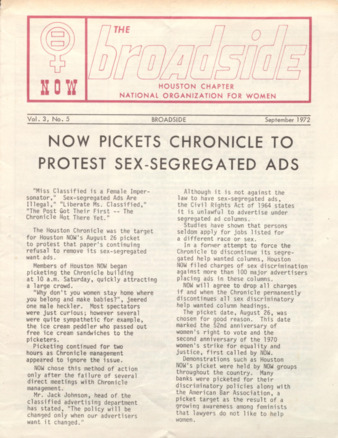 Broadside, Vol. 3, No. 5, September 1972
