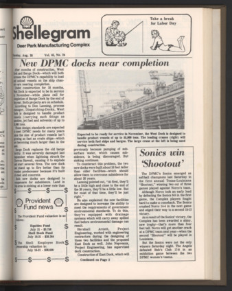 Shellegram, Vol. 45, No. 24, August 28, 1980