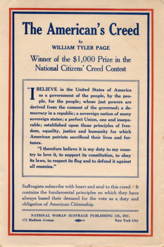 The American's Creed