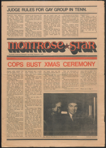 Montrose Star, No. 168, December 6, 1979