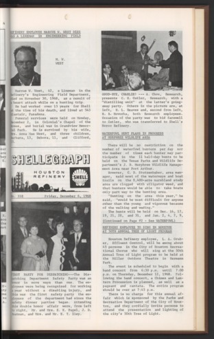 Shellegraph, No. 318, December 6, 1968