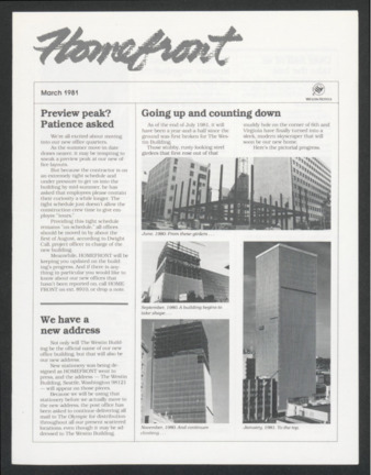 Homefront, March 1981