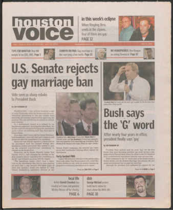 Houston Voice, July 16, 2004