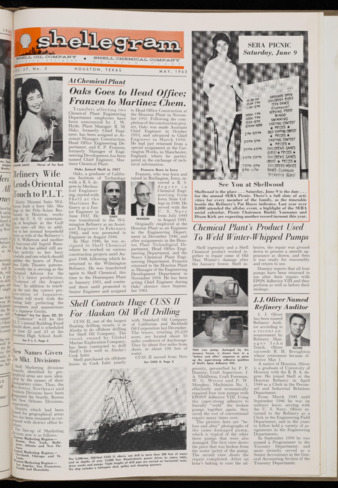Shellegram, Vol. 27, No. 5, May 1962