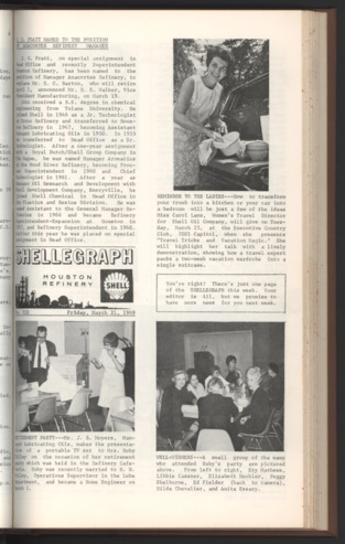 Shellegraph, No. 328, March 21, 1969