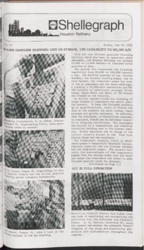 Shellegraph, No. [20], May 28, 1971