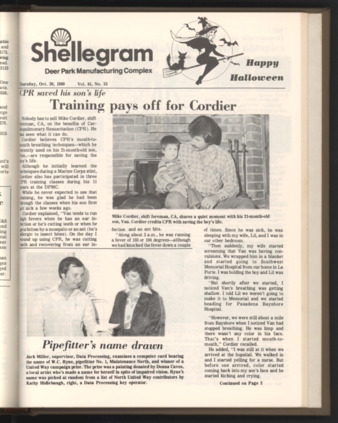 Shellegram, Vol. 45, No. 33, October 30, 1980