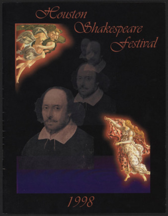 Houston Shakespeare Festival, 1998, Twenty-Fourth Anniversary Season program