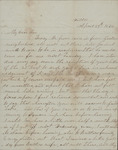 Letter from Mary Jones to Cromwell Anson Jones, 1876 April 29