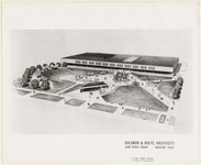 Architectural drawing of the University Center