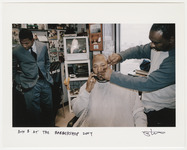 Bun B at the barbershop