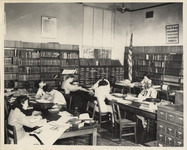Library within the Roy G. Cullen Memorial Building