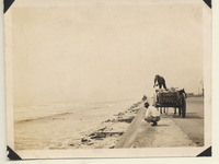 Replacing riprap at Seawall
