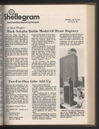 Shellegram, Vol. 43, No. 28, July 13, 1978