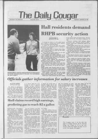 The Daily Cougar. Vol. 46, No. 79, January 29, 1980.