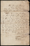 Report of Committee upon contract of John Trentem