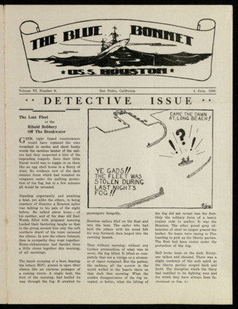 The Blue Bonnet, Vol. 6, No. 9, June 4, 1938