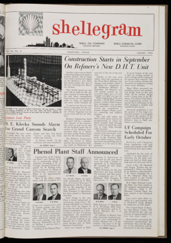 Shellegram, Vol. 24, No. 8, August 1959