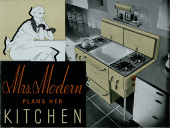 Mrs. Modern plans her kitchen