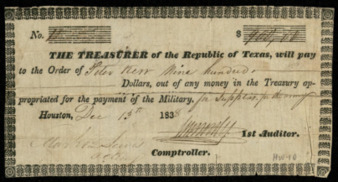 Pay certificate to Peter Kerr