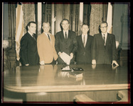 John Bowden Connally with a group of men