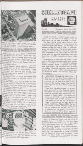 Shellegraph, No. 13, March 26, 1970
