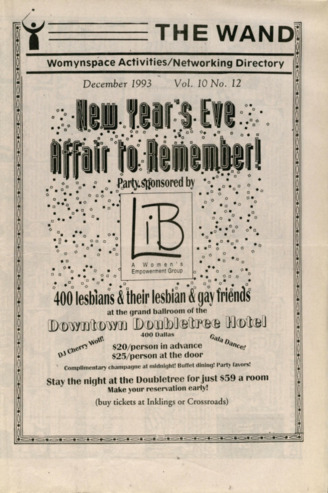 The Wand, Vol. 10, No. 12, December 1993