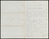 Letter from William Edgerton to [John Edgerton], regarding his health