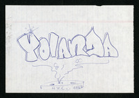 Yolanda drawing by Carlos "DJ Styles" Garza