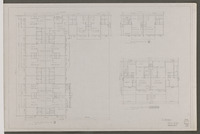 Job 66-10, Memorial Creole Apartments, Sheet 19: Floor plan buildings 13, 16-20