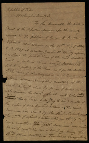 District Court Petition