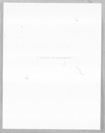 Marian Hettner Grunbaum Clippings and Announcements