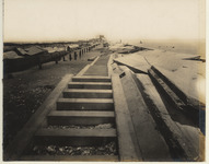 Causeway toward arched bridge portion