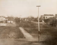 First telegraph lines in Houston