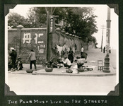 Homeless people on the street