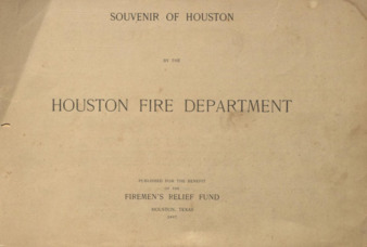 Souvenir of Houston by the Houston Fire Department