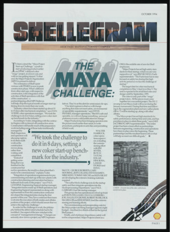 Shellegram, October 1994