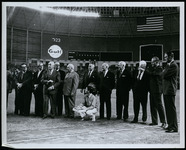 Group gathered on field for the Houston Astros vs. Philadelphia Phillies game
