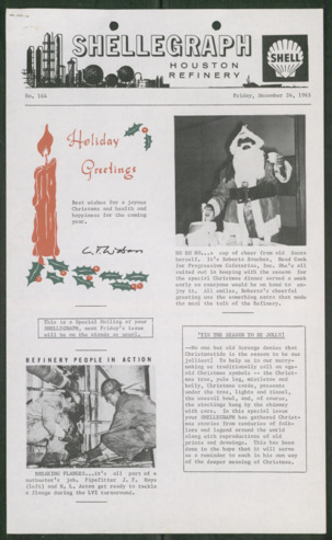 Shellegraph, No. 164, December 24, 1965